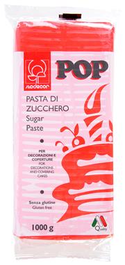 Masa cukrowa Pop czerwona 1kg &ndash; Modecor